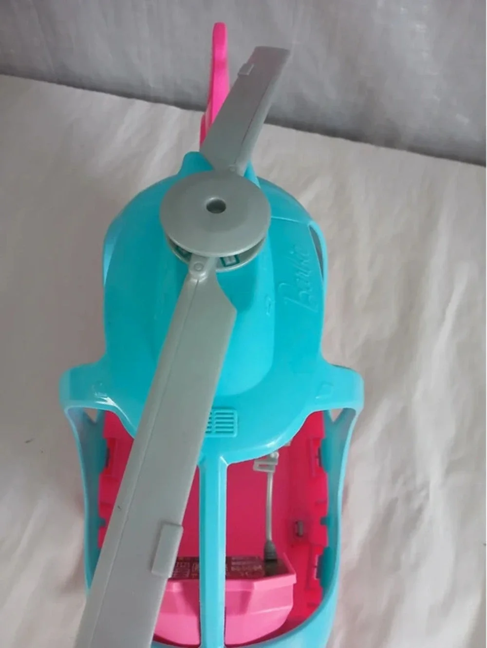 Barbie helicopter toy